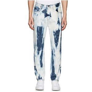 Helmut Lang Jeans - Helmut Lang 97 Jeans In Bleached Denim Helmut Lang Jeans - Helmut Lang 97 Jeans In Bleached Denim